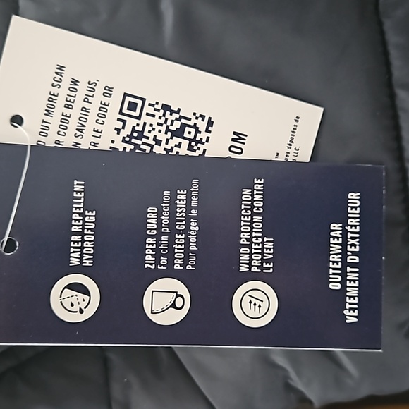 Izod Woven Snowsuit Navy Blue 6-12M - Picture 5 of 5